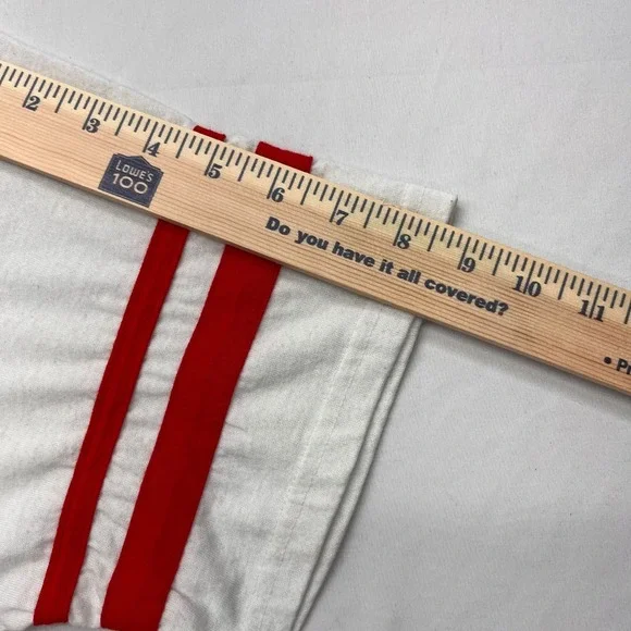 100 Soft Truck Torrence "Keep It 100" Lightning Bolt Ringer Tee-White/Red XL - Picture 5 of 7